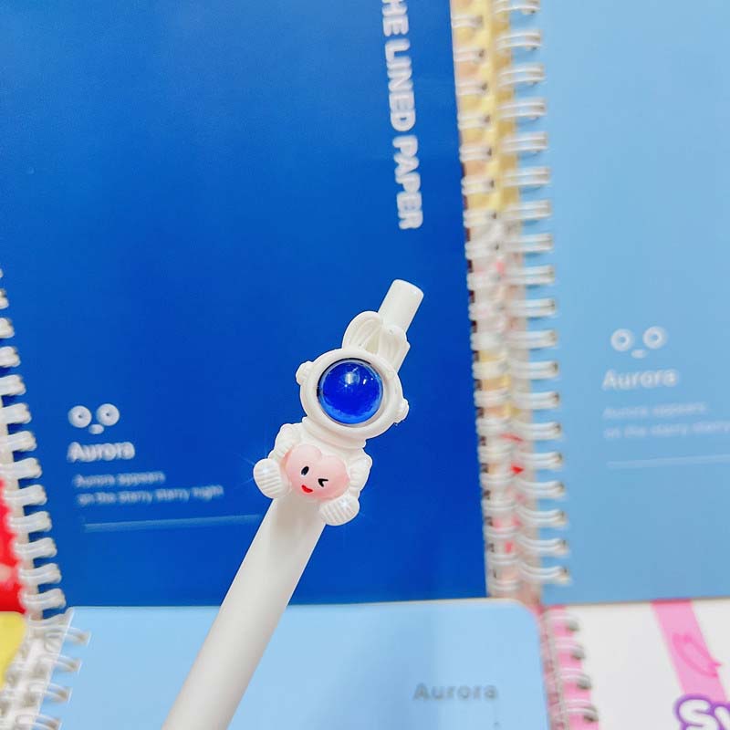 Bút Mực Gel Ngòi 0.5mm Bút Bi Gel Hình Phi Hành Gia Dễ Thương - Tiệm Bút Nhà SHIORI