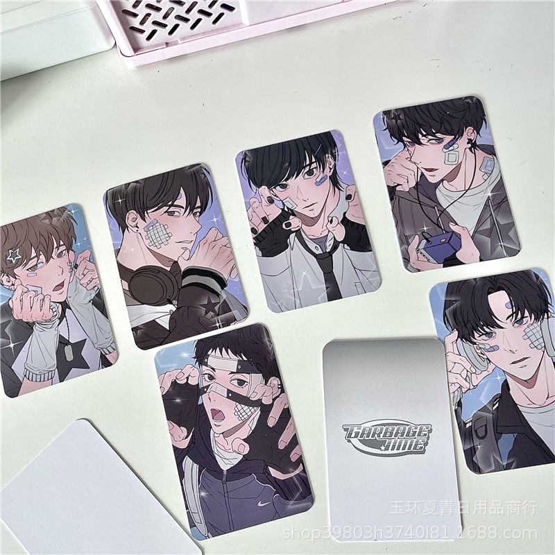 Bộ Thẻ Bài Trò Chơi Gu Han Mangaa Nhỏ Nhắn Xinh Xắn Kiểu Hàn Quốc