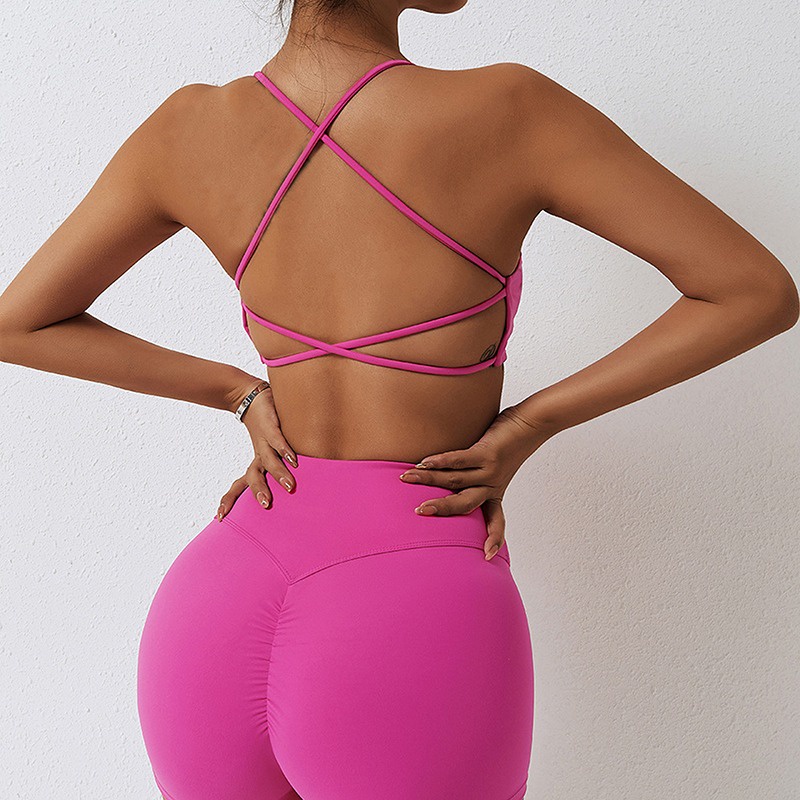 Áo Bra Nữ Hở Lưng Thiết Kế Dây Đan Chéo Siêu Sexy Mẫu Mới