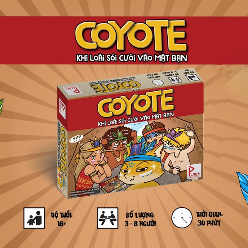 Boardgame Coyote - Khi Loài Sói Cười Vào Mặt Bạn