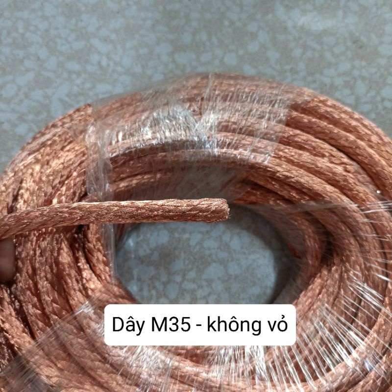 Dây đồng trần bện M25, M35, M50, M70 chế máy hàn cell pin