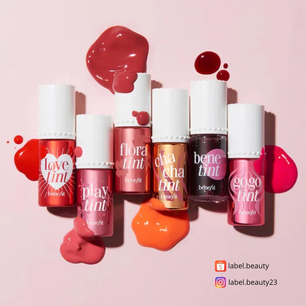 ✨ Son tint Benefit Benetint Liquid Lip Blush & Cheek Tint - 𝐋𝐚𝐛𝐞𝐥.𝐛𝐞𝐚𝐮𝐭𝐲 ✨