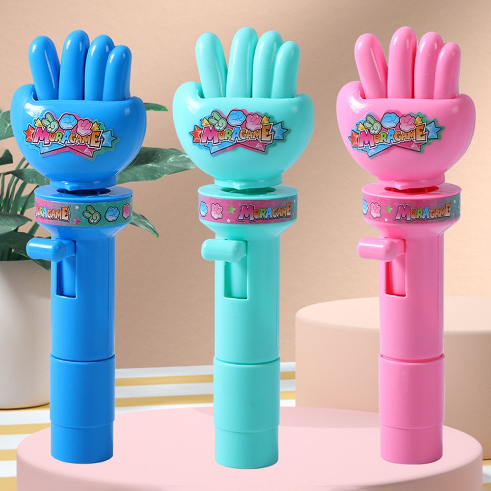 Tiktok kid's educational toy rock-paper-scissors duel boy and girl hand-held guess toy interactive fair quiz toy gift for kid