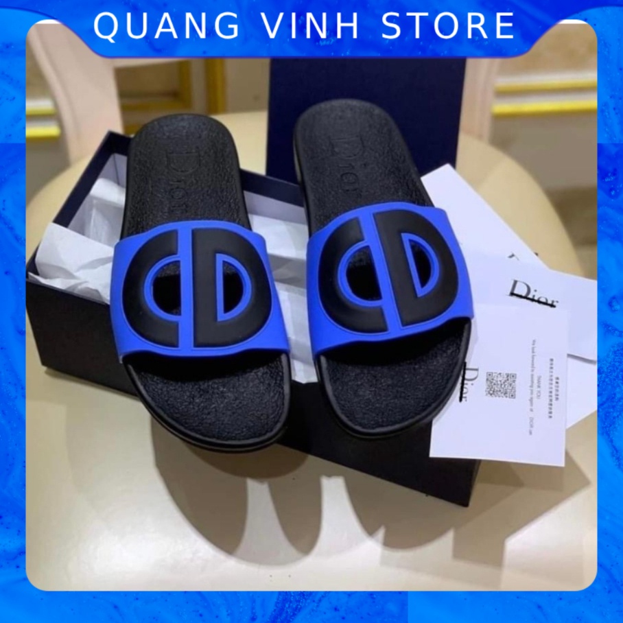 Dép nam nữ quai ngang CD full màu dép đế dày chống trơn trượt HOT TREND