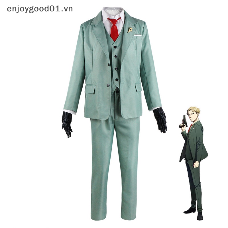 *Halloween Decor Quà Tặng} Trang Phục Cosplay Sát Thủ Yor Forger Phong Cách Gothic Vớ Da