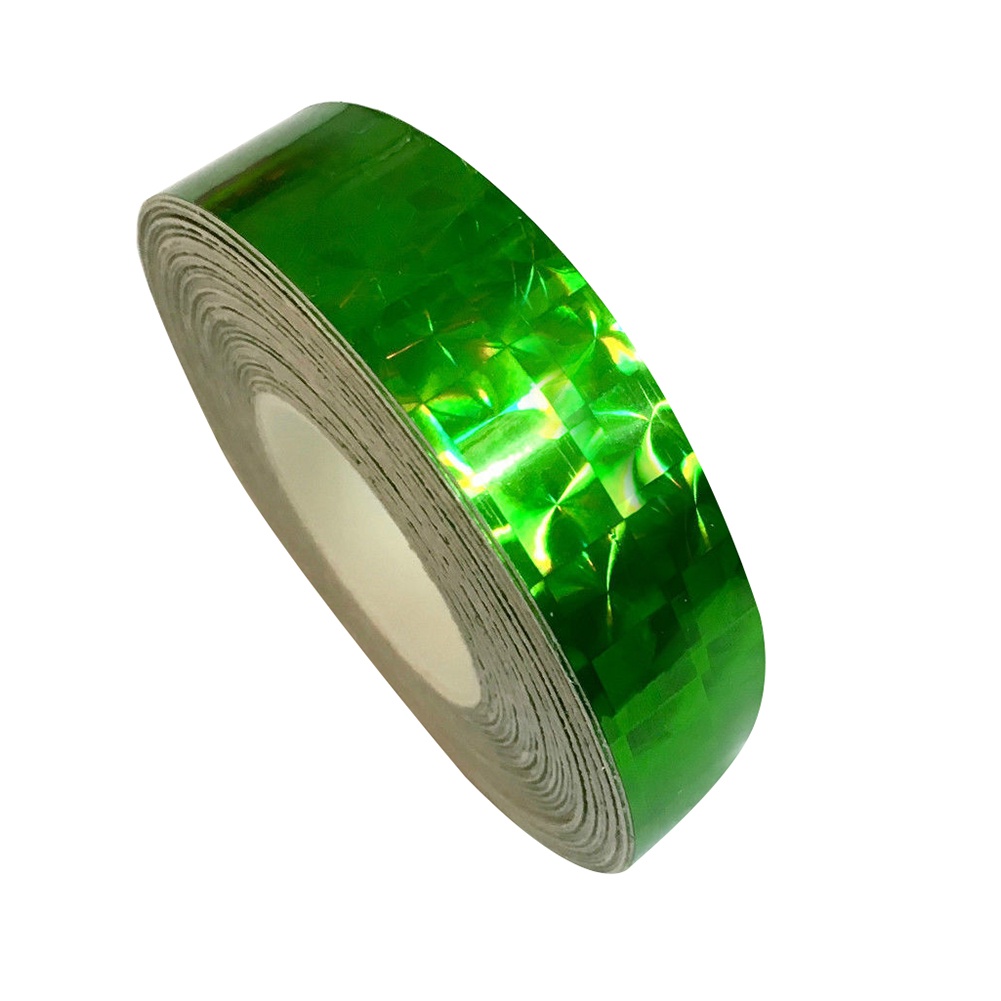 Cuộn Băng Keo Dán Mồi Câu Cá Hình Vuông Lấp Lánh 12Cmx18M