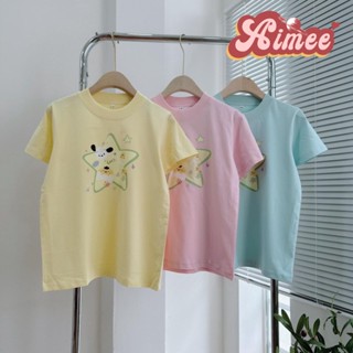 Áo baby tee in hình ngôi sao dễ thương áo thun nữ form vừa chất cotton 2 chiều