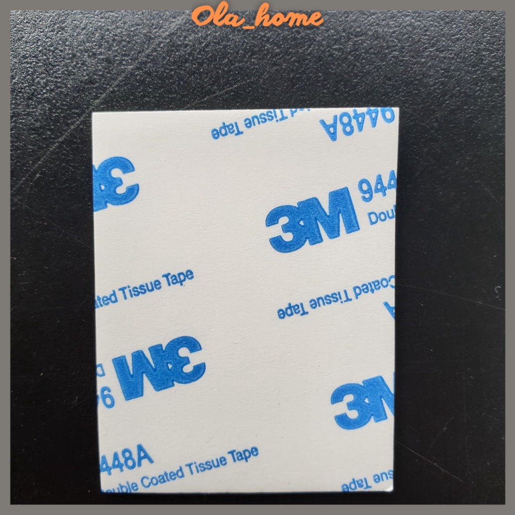 Miếng dán 3M với 2 mặt siêu dính, gắn giá đỡ điện thoại trên ô tô, camera hành trình