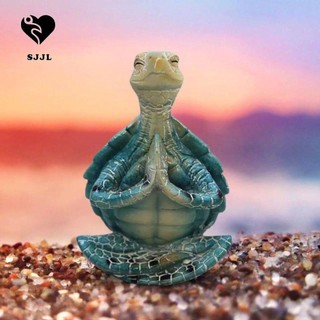 Tượng rùa ngồi thiền / yoga / thiền định vị trí nhà cửa / sân vườn chất lượng cao