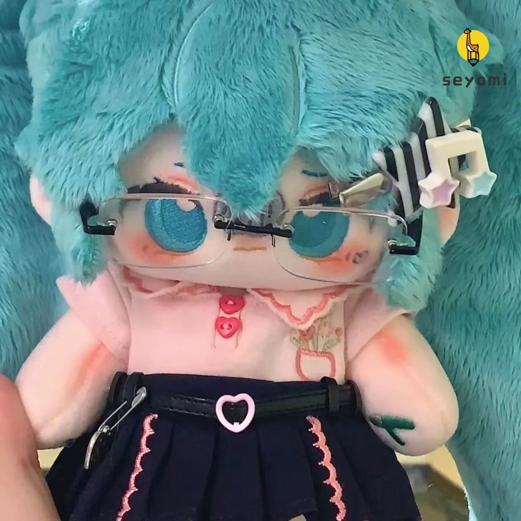 Búp Bê Nhồi Bông Hình Hatsune Miku 20cm Dễ Thương
