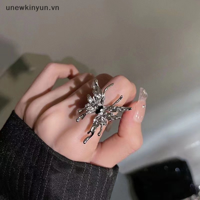 Nhẫn Hình Bướm Phong Cách Gothic Thời Trang Cho Nữ