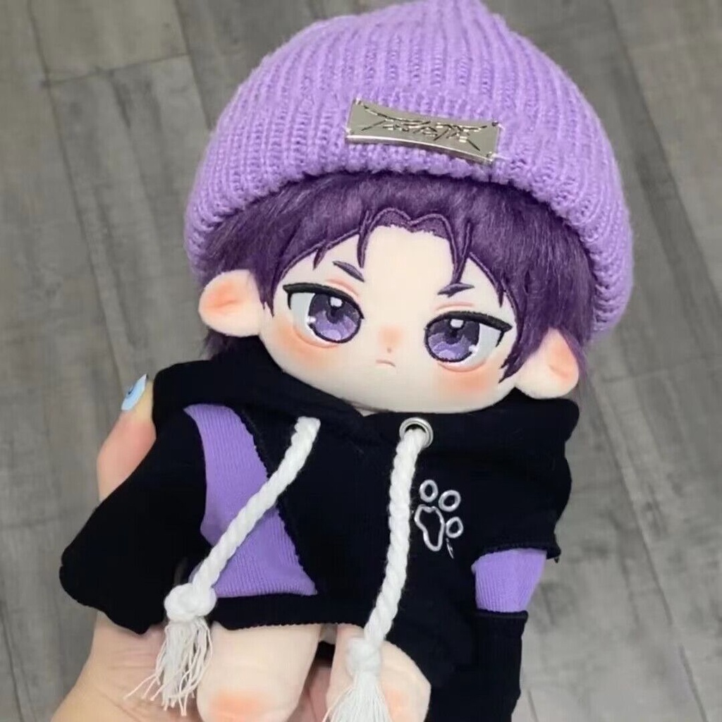 20 cm búp bê màu xanh khóa reo mikage plushie búp bê sang trọng quần áo bông thay đổi quần áo trang phục trang phục cosplay anime one-piece cotton cross-dressing