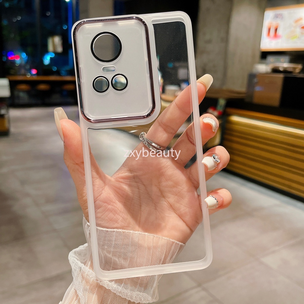 Ốp Điện Thoại Silicon Dẻo Vuông Mạ Màu OPPO Reno 10 Pro Plus 5G 2023 Reno10 Reno10Pro 10Pro 10ProPlus 10Pro +