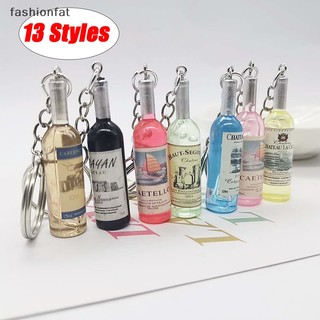 Móc khóa acrylic hình chai bia / chai rượu độc đáo