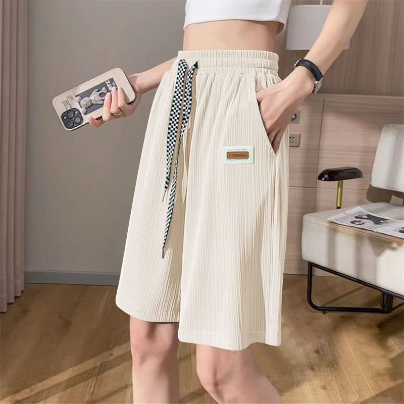 Quần Short Vải Nỉ Lạnh Thoải Mái Thời Trang Cho Nữ