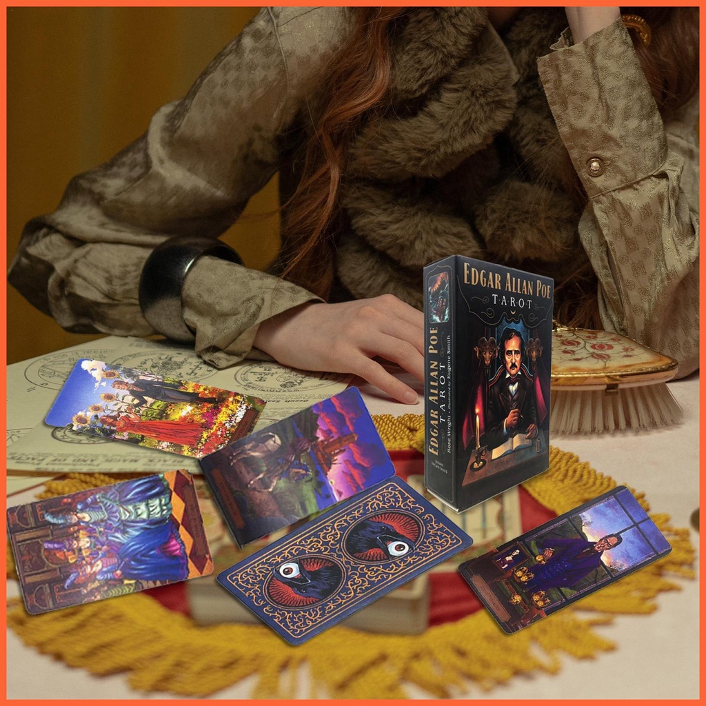 Bói toán bộ bài trò chơi tarot mới nhất edgar allan poe tarot cards fortune hướng dẫn kể phụ kiện cho part chunvn