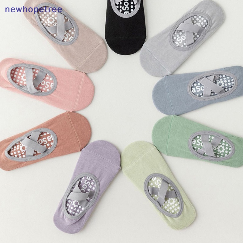 Novn Vớ Thể Thao Chống Trượt Thấm Hút Mồ Hôi Dây Chéo Cho Nam Nữ