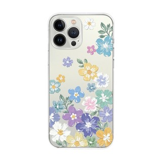 Ốp lưng iphone anti-drop cho iphone11 12 pro max x xr xs max se trong suốt iphone 7 plus 8 plus iphone 13 pro max iphone 14 pro max color flower phone case
