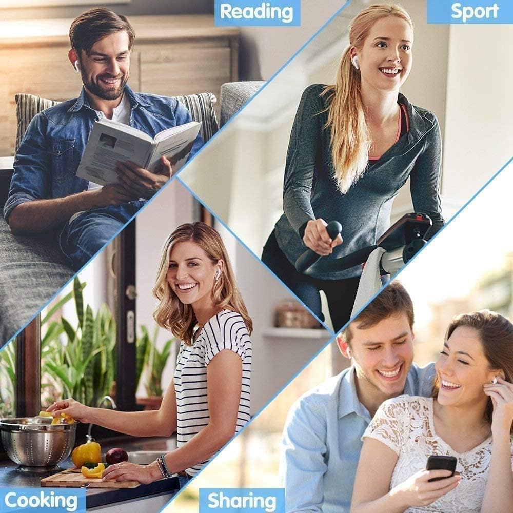 Tai Nghe Bluetooth 5.3 Không Dây Âm Thanh Nổi 3D Chống Nước IPX7 Cho iPhone / Samsung / Google / Android