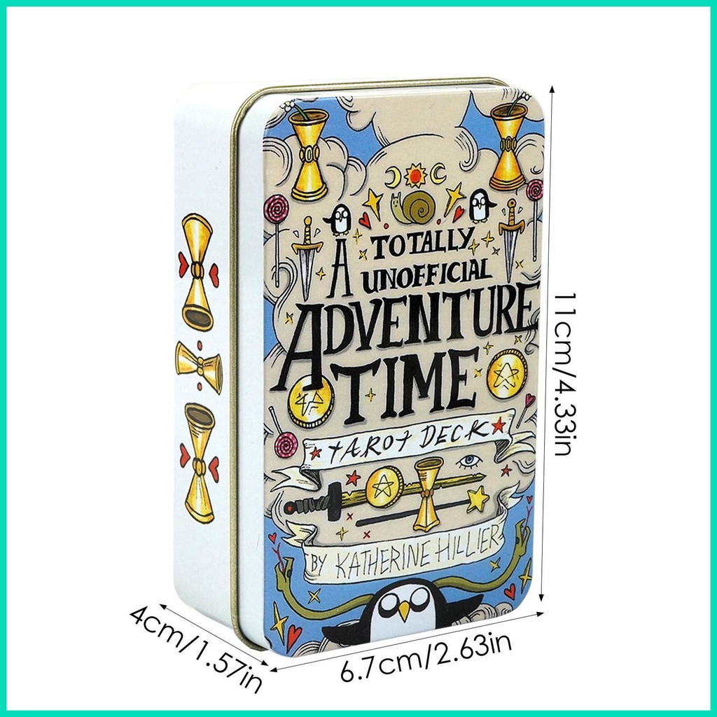 Bói toán tarot cards tinbox cuộc phiêu lưu thời gian tarot oracle cards board game tiếng anh bói toán trò chơi tarot hjuvn