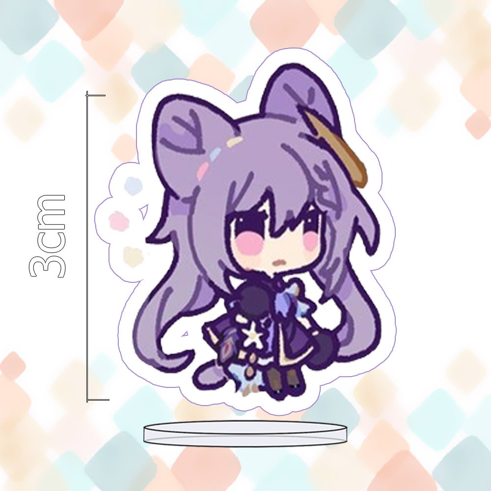 MÔ HÌNH Standee GENSHIN IMPACT ver TAI THÚ game tượng mica trong acrylic chibi trong quà tặng xinh xắn NLSHOP