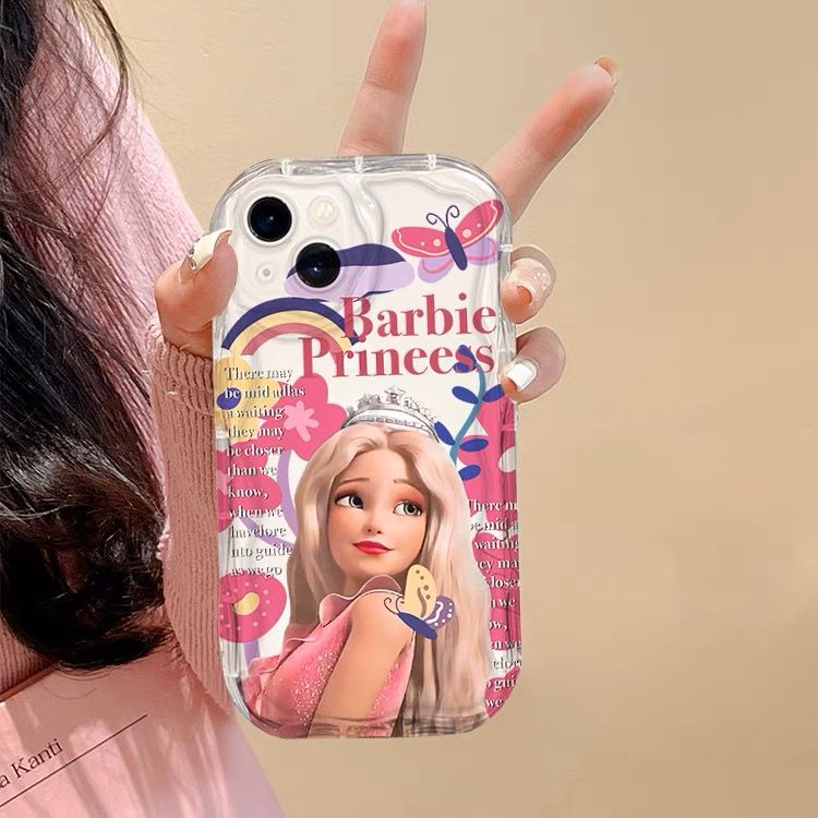 Ôp Điện Thoại Dẻo Hình Bươm Bướm Màu Cầu Vồng Cho iphone 15 14 pro 11 12 13 mini xs max x xr 7 8 6 6s plus se2020 Ốp