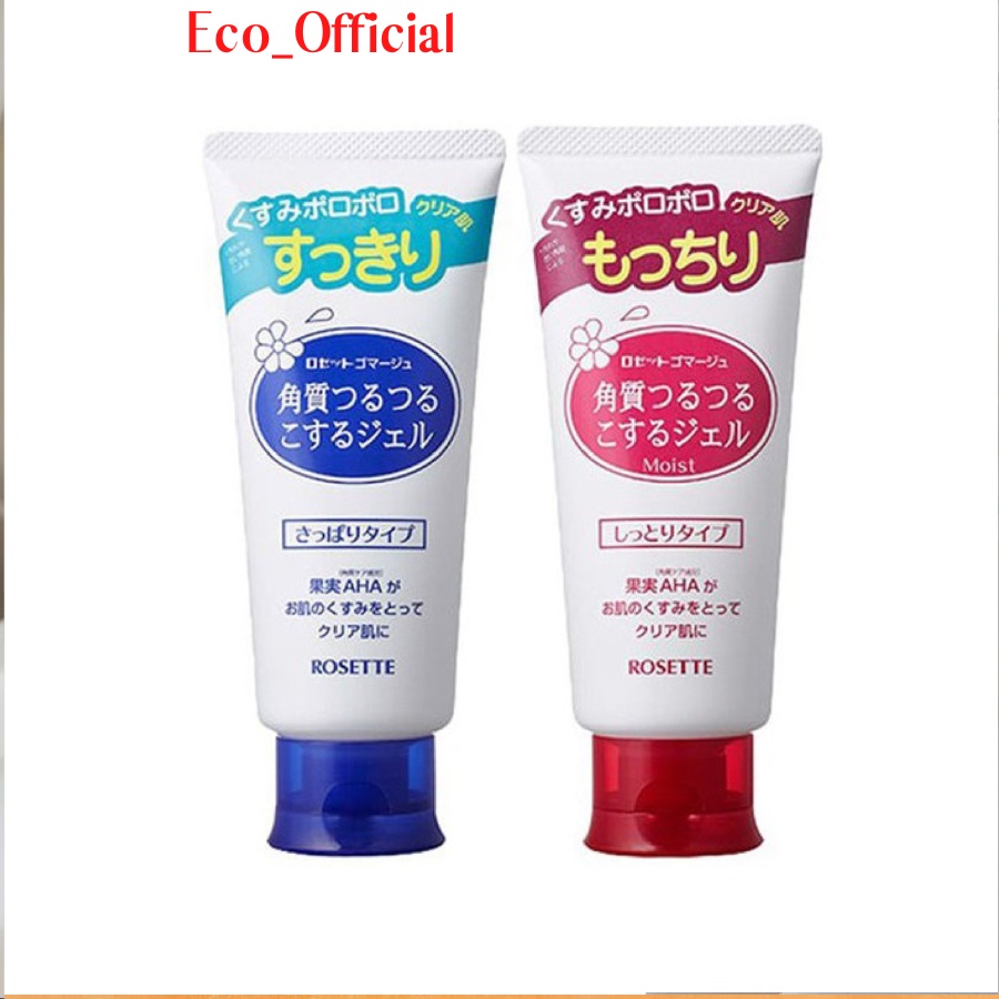 Gel tẩy tế bào chết Rosette Peeling Gel 120g chính hãng Nhật Bản