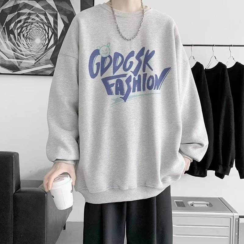 Áo sweater nam VOCKOO C90AJBH 36Z230909 DS230807 dài tay phong cách Hàn Quốc thời trang 2023