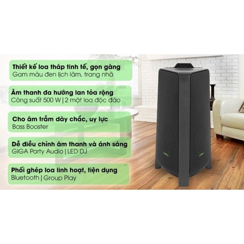 Loa Tháp Samsung MX - T50 /XV hàng chính hãng cao cấp mới 100% bảo hành 12 tháng