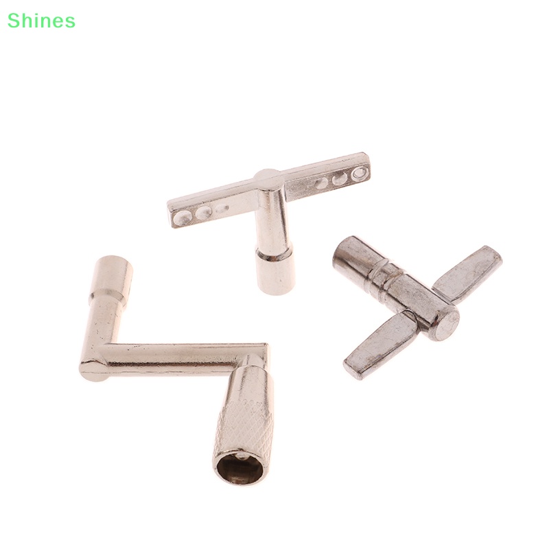 Shines 1pc drum tuning key adjusg wrench silver metal wrench percussion instrument accessory tool vn