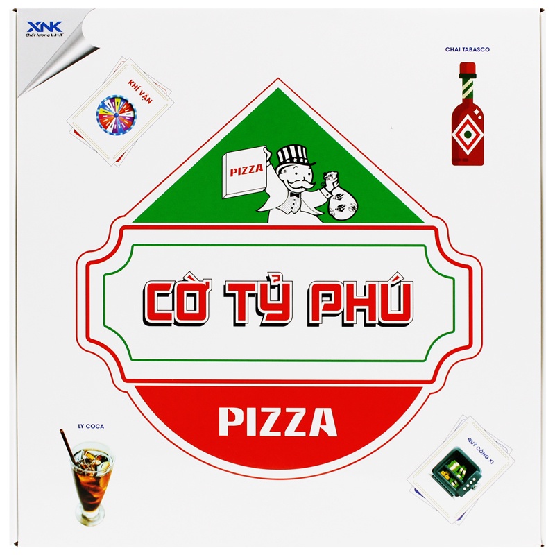 Cờ Tỷ Phú Pizza - Fahasa