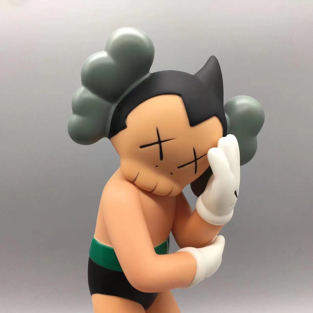 37cm mand kaws mighty atom astroboytetsuwan atom bộ sưu tập đồ chơi hình pvc