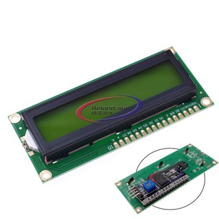 Lcd1602 lcd 1602 màn hình màu vàng bule có đèn nền màn hình lcd 5v 16x2 nhân vật mô-đun màn hình lcd