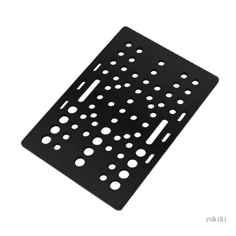 Kiki 1pc v-slot gantry tấm nhôm 20-80mm nền trượt loại v- cho cnc- bộ phận máy bộ phận máy in 3d