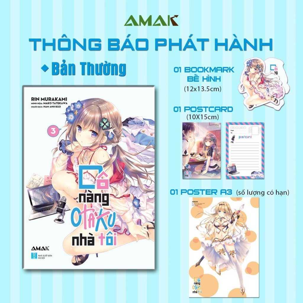 Sách Cô Nàng Otaku Nhà Tôi – Tập 3 - Bản Quyền