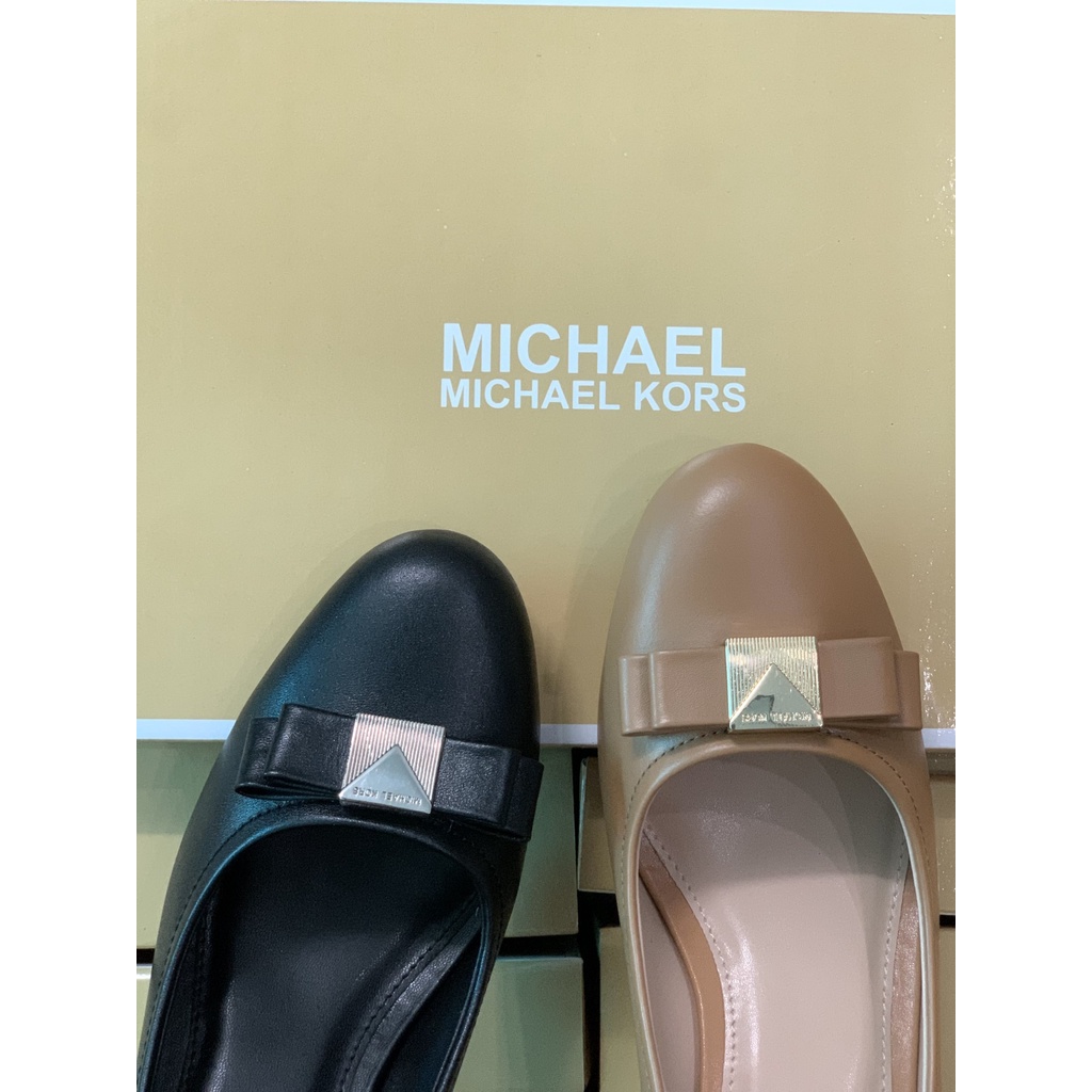 Giày MK mũi tròn, gót trụ 5cm