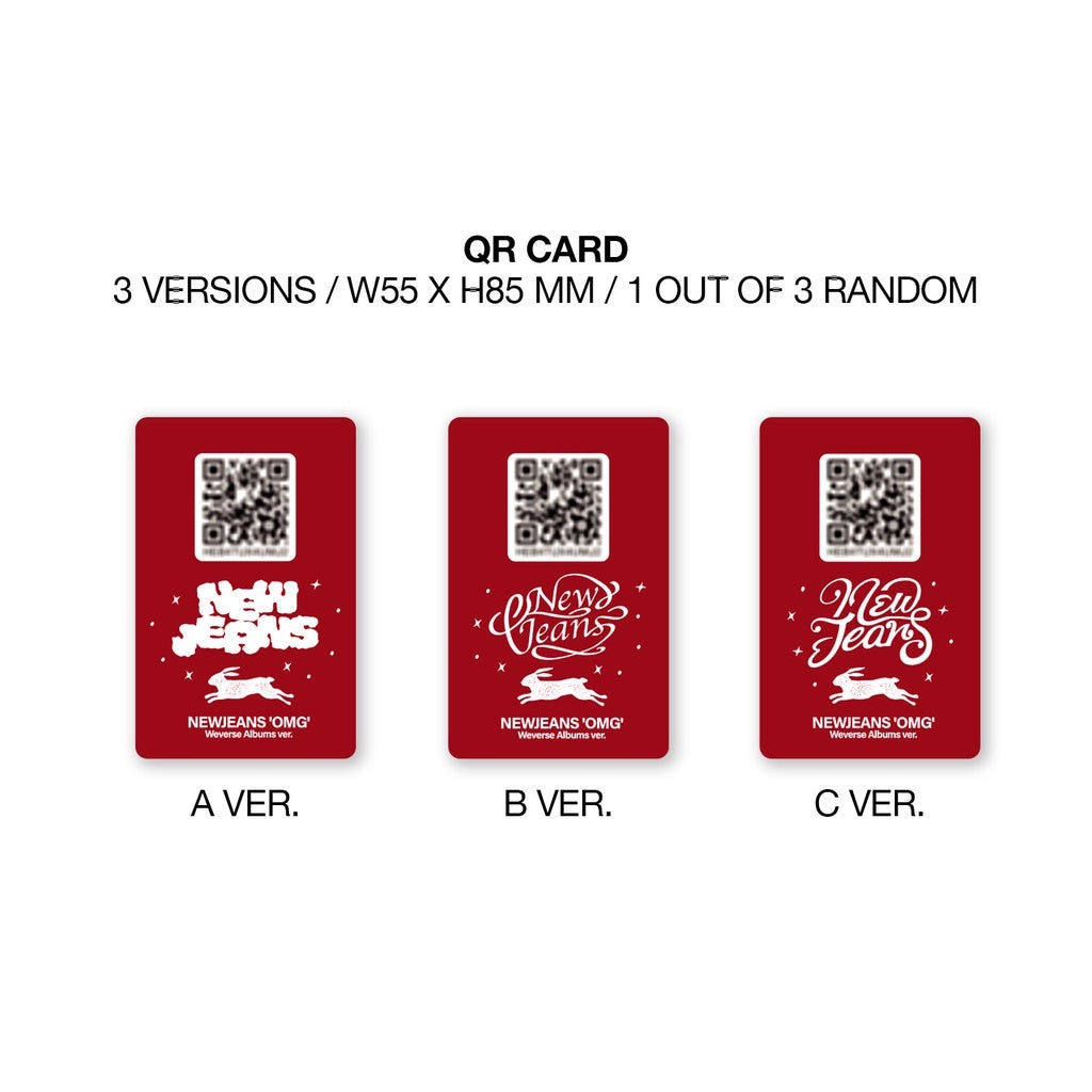 Newjeans - phiên bản album đơn 1  weverse albums