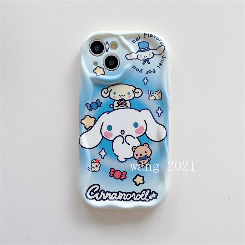 Vỏ điện thoại oppo reno10 pro + plus 5g reno10pro + reno8 t 8t reno8 z reno7 z 5g 4g 2023 phim hoạt hình dễ thương cinnamoroll vỏ bảo vệ ống kính anti-fall silicone mềm ốp lưng
