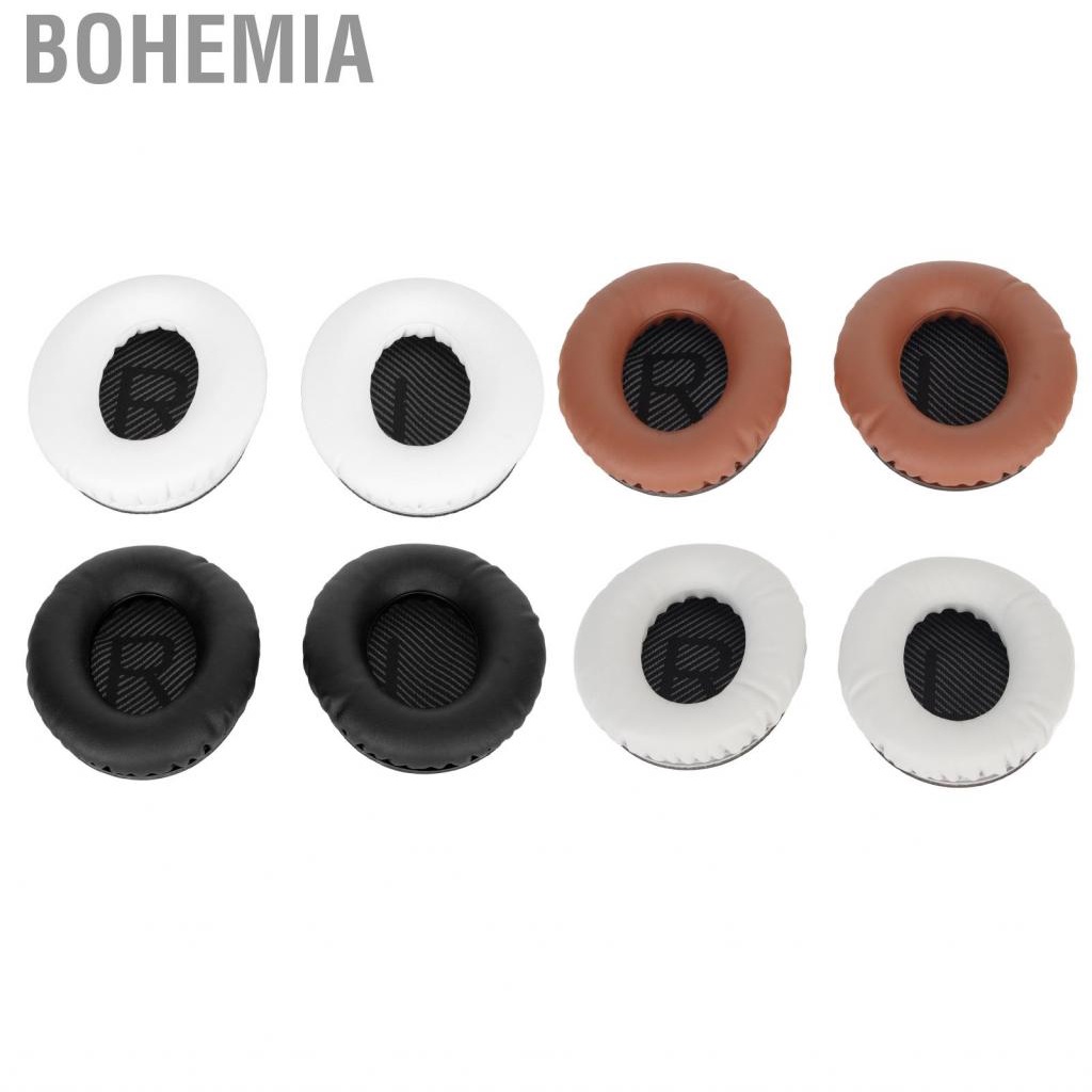 Bohemia Replacement Ear Pads Memory Foam Headphone Cushions For QC35 35ii QC25