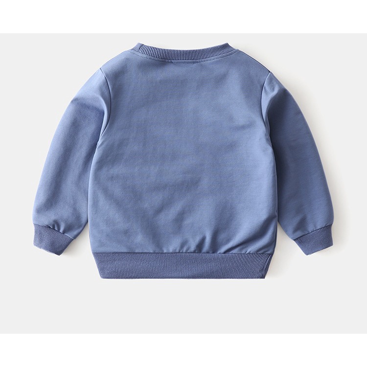 Áo Hoodie Tay Dài In Họa Tiết Hoạt Hình Thời Trang Cho Bé Trai Và Gái