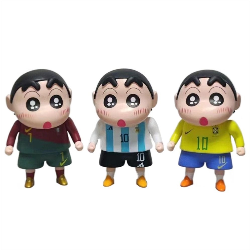 Mô hình hành động MMULCK nhân vật hoạt hình Crayon shin-chan/ ngôi sao bóng đá 13cm cho người hâm mộ sưu tầm