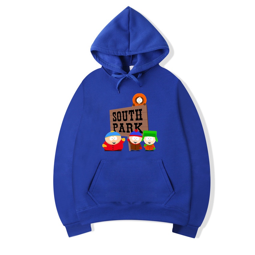 Áo hoodie in hình nam và nữ dễ thương kawaii anime s-south park sweatshirt