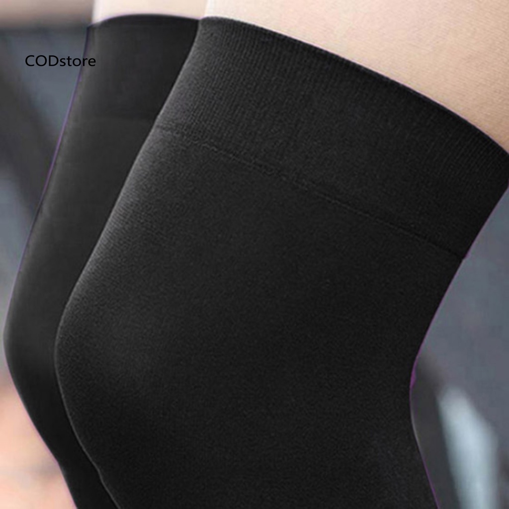 Kdc vớ dài nylon cho câu lạc bộ màu rắn trên đầu gối đùi cao vớ co giãn