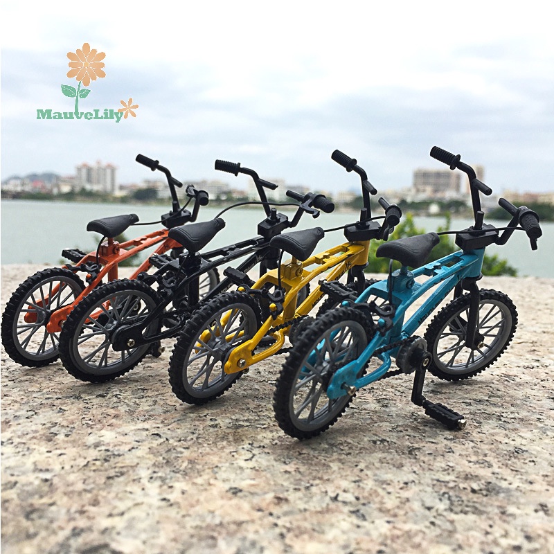Lily finger bmx mini xe đạp lắp ráp xe đạp mô hình đồ chơi ngón tay trẻ em xe đạp bmx uuu