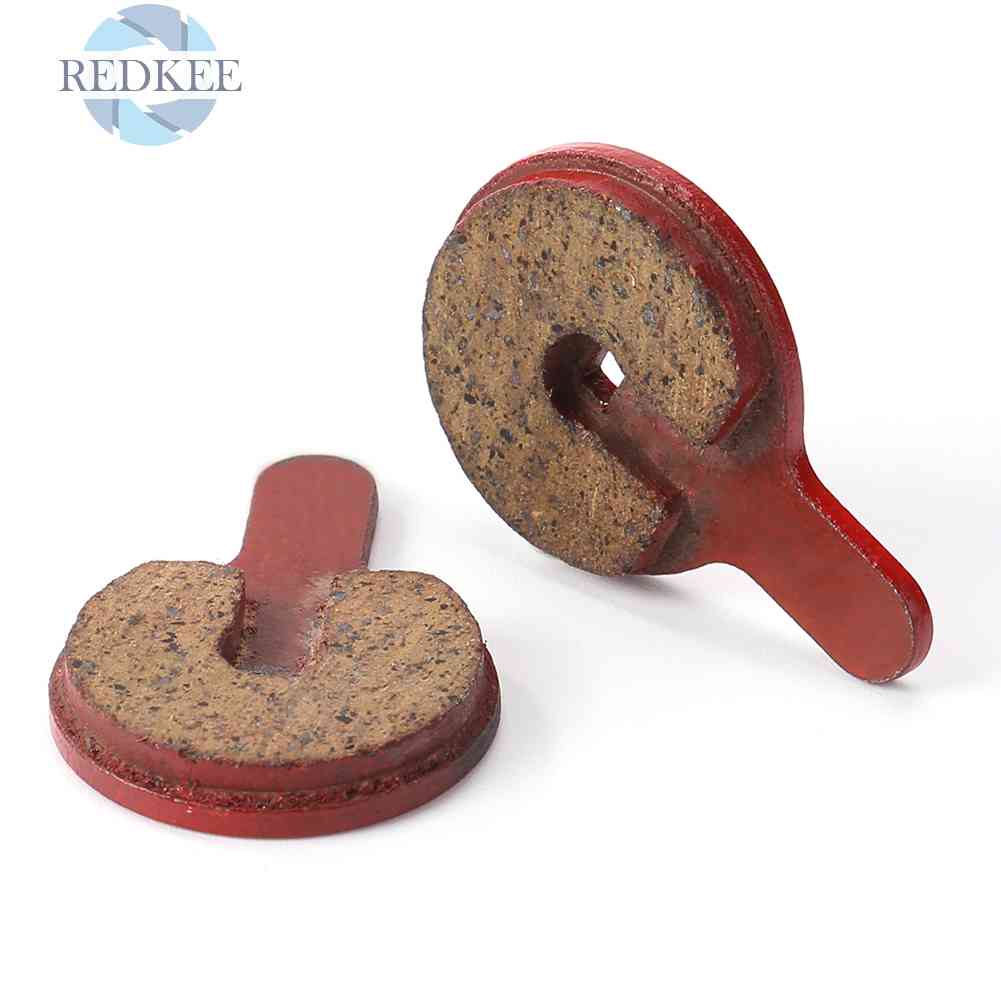 Set 2 Cặp Má Phanh Xe Đạp Leo Núi Bán Kim Loại