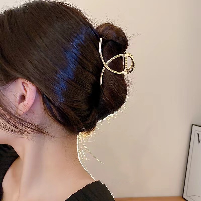 Kẹp Tóc Kim Loại Thời Trang Cho Nữ