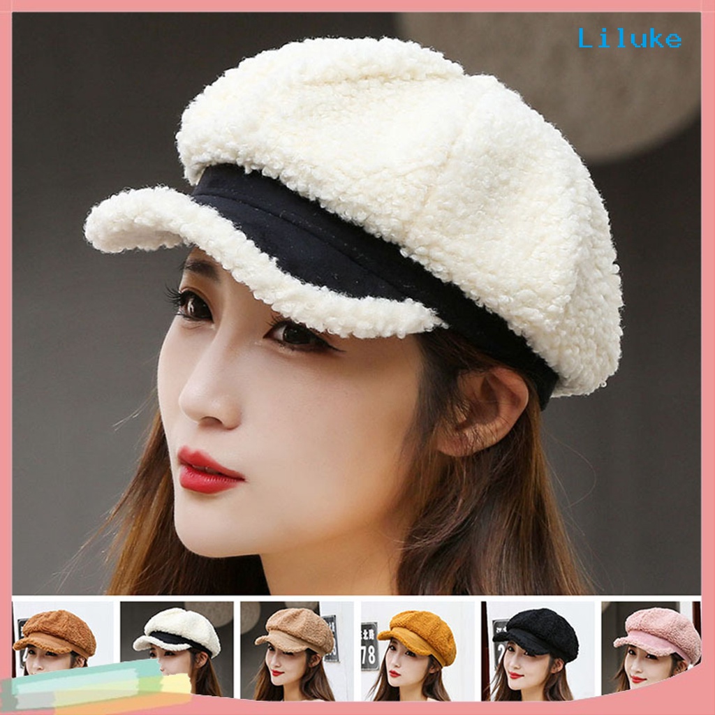 Mũ Beret Màu Sắc Thời Trang Thu Đông Cho Nữ