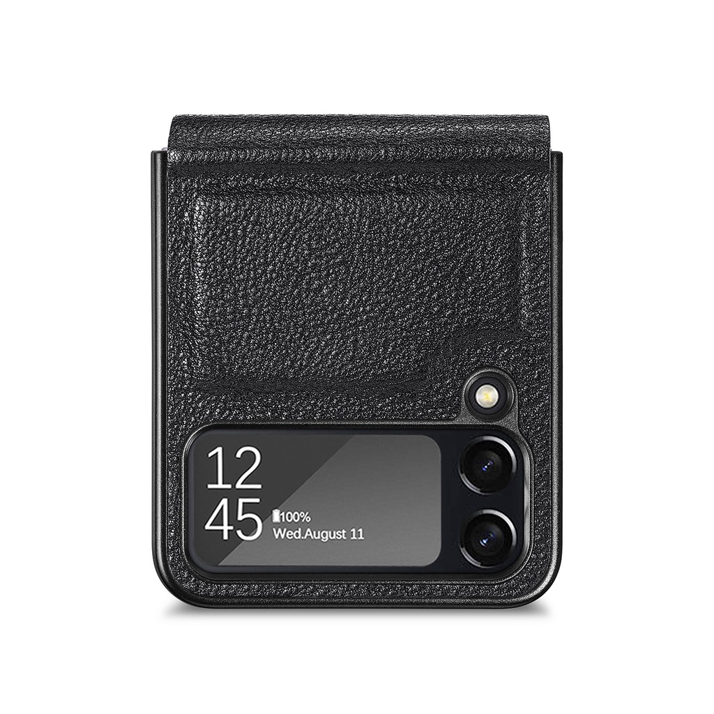 Ốp Điện Thoại Da Sang Trọng Cho Samsung Galaxy Z Flip4 Z Flip3 Premium Samsung Z Flip4 Z Flip3