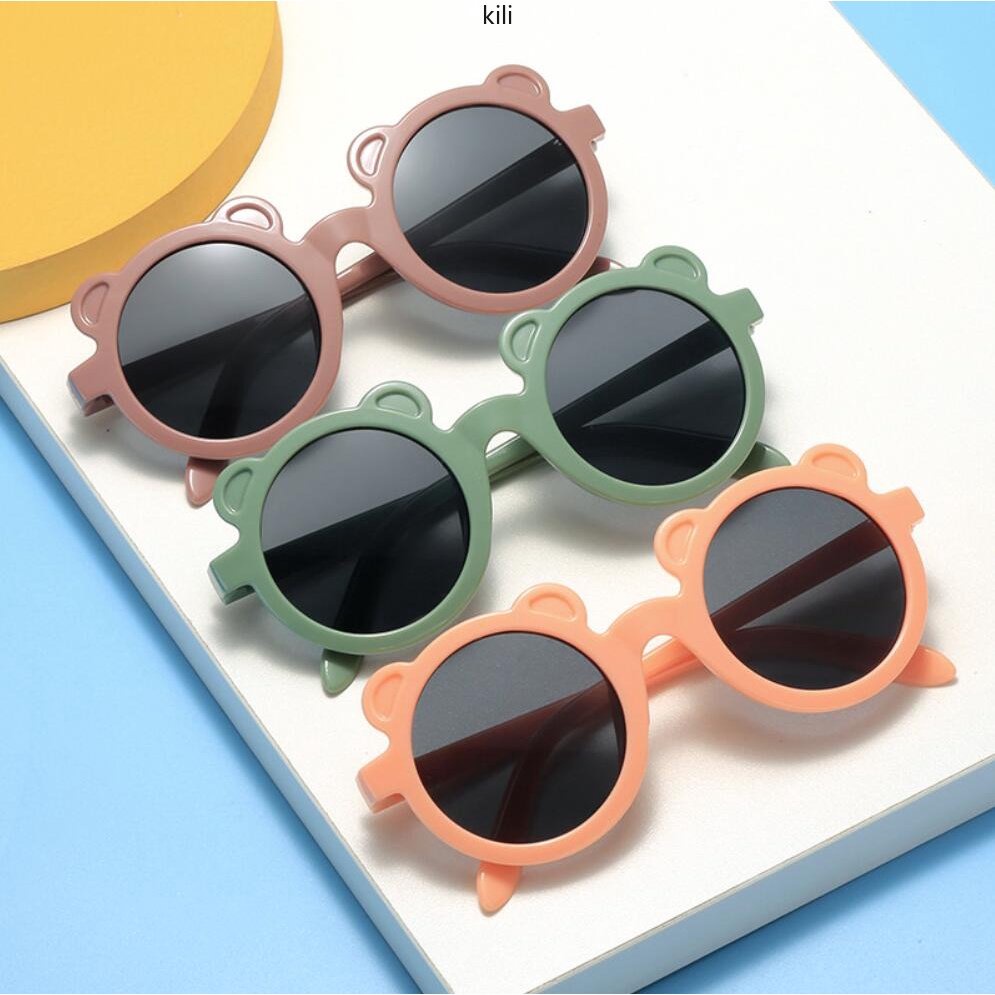 Kiliikids Kính Râm Chống Tia UV400 Phong Cách retro Bảo Vệ Cho Bé