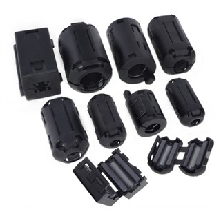 Bộ lọc vòng từ tính Chống nhiễu với lõi che chắn Jammer Bộ lọc tần số cao Vòng giảm âm Lỗ bên trong 3.5mm-13mm